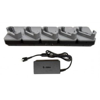 Zebra Handheld-Ladegerät-Kit - für Geräte mit robusten Stiefeln - Ethernet - Ausgangsanschlüsse: 5 - 48.3 cm (19)