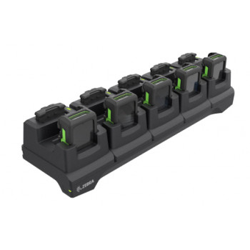 Zebra WS50 Converged 5-Slot LAN Cradle Battery Charger Charges 5 Devices