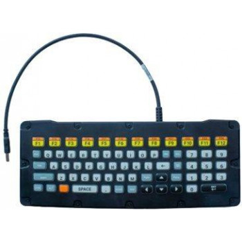 Zebra Tastatur - hinterleuchtet - USB - QWERTY
