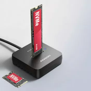 AXAGON ADSA-M2C11L M.2 NVMe SSD Dock, USB-C 10Gbps
