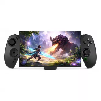 DELTACO GAM-196 Wired USB-C Gamepad for Nintendo Switch, PC & Android - Black