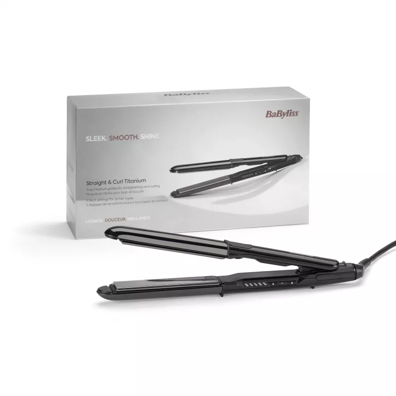 BaByliss Straight and Curl ST486E Hair Straightener
