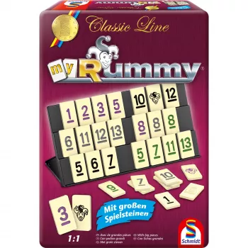 Schmidt Spiele Classic Line MyRummy in Metal Tin