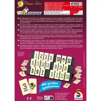 Schmidt Spiele Classic Line MyRummy in Metal Tin