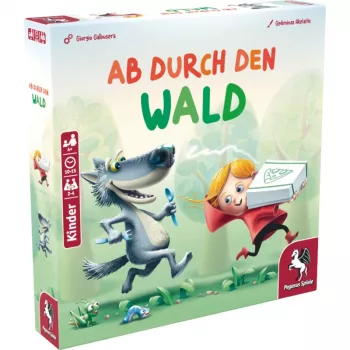 PEGASUS Ab durch den Wald - Forest Adventure Card Game for 2-4 Players, Ages 8+