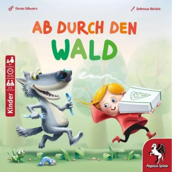 PEGASUS Ab durch den Wald - Forest Adventure Card Game for 2-4 Players, Ages 8+