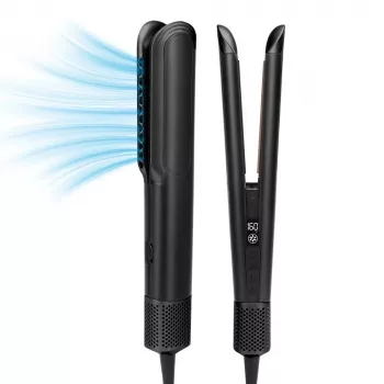 StayBeauty by Extralink M-17936F Wet-to-Dry Hot Air Styler with Drying Function, 1200W, Black/Pink