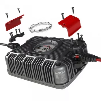 NOCO GX2440 24V 40A Smart Battery Charger for Lead-Acid and Lithium Batteries, IP67, 8-Step Charging, 100-240VAC
