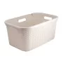 CURVER Laundry Basket Style 45L 59.2x38x27cm Cream