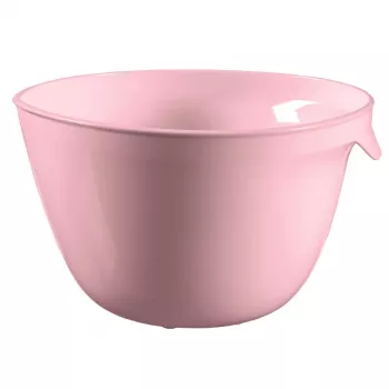 CURVER Kitchen Essentials Borosilicate Glass Mixing Bowl 3.5L Pink