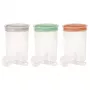 CURVER Round Food Bowl with Spoon, 1.7L, Assorted Colour, BPA-Free Plastic
