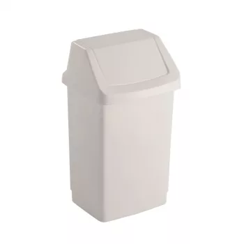 Curver Click-it Pedal Waste Bin 25L White