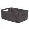 Curver Basket Jute S 5L 27x20x11cm Dark Grey