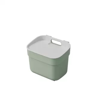Curver Ready To Collect 5L Waste Bin Green/Light Grey