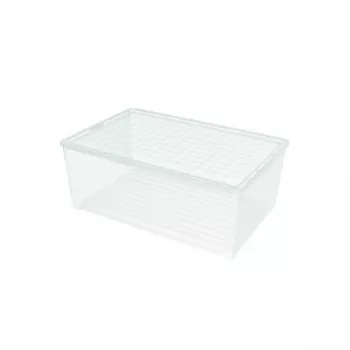 CURVER Box with Lid Textile Box 45L 59.6x39.4x23cm Transparent