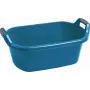 CURVER Infinity Oval Laundry Basket 55L Blue with Handles