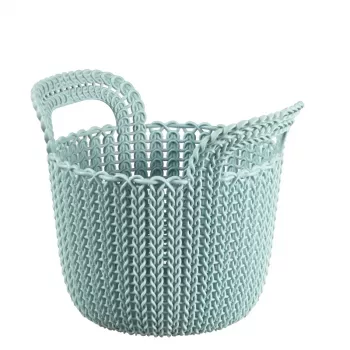 CURVER Basket Knit XS Round 3L 23x19x19 cm Blue