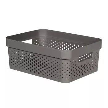 CURVER Infinity Recycled Box 11L 36x27x14cm Dark Grey
