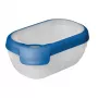 CURVER Grand Chef Eco Rectangular Food Dish 0.5L Borosilicate Glass 15x10x6.5cm