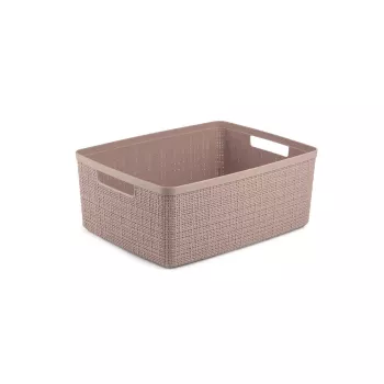 CURVER Basket Jute M 12L 36x28x15cm Pink