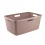 CURVER Laundry Basket Jute 46L 59x39x26cm Pink