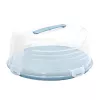 CURVER Round Cake Transport Box Ø34.7x15.6cm Blue