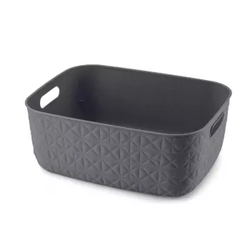 CURVER Softex Basket M 12.5L Dark Grey 37.9x29.2x14.3cm