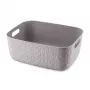 CURVER Softex M Storage Basket 12.5L Grey-Brown 37.9x29.2x14.3cm