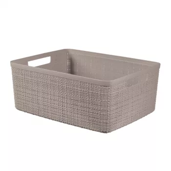 CURVER Basket Jute M 12L 36x28x15cm Beige