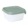 CURVER Fresh&Go Square Food Container Set 3 x 0.8 L Green