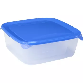Curver Fresh & Go Set of 4 Rectangular Food Containers 0.5L + 0.8L + 1.7L + 2.9L Blue