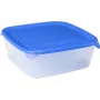 Curver Fresh & Go Set of 4 Rectangular Food Containers 0.5L + 0.8L + 1.7L + 2.9L Blue