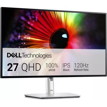 Dell U2724D 27 inch QHD IPS Black Monitor with USB-C Hub, 120Hz, KVM Monitor Dell U2724D