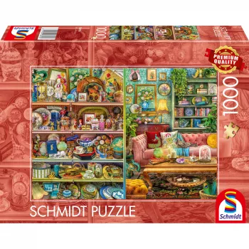 Schmidt Spiele Aus Alt mach Neu - mit Liebe dekoriert (1000 Teile) 1000-Piece Jigsaw Puzzle