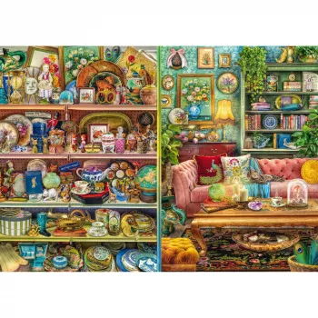 Schmidt Spiele Aus Alt mach Neu - mit Liebe dekoriert (1000 Teile) 1000-Piece Jigsaw Puzzle