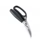 LEIFHEIT Poultry Shears with Stainless Steel Serrated Blades and Safety Lock