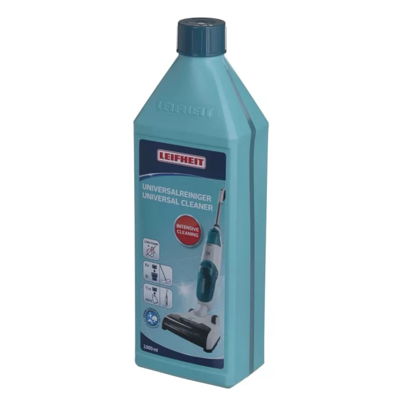 LEIFHEIT Universal Floor Cleaner Concentrate 1L – pH-Neutral, Streak-Free for Tiles, Laminate, PVC, Vinyl & Sealed Wood