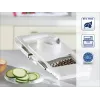 LEIFHEIT Universal Cutter with 5 Blades – Multi-Purpose Kitchen Tool for Herbs, Vegetables, Dough & More, White/Green