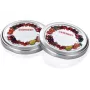 LEIFHEIT Jar Caps 10 pcs Ø6.6 cm for Jars with Rounded Rim Ø5.7 cm – White Plastic Airtight Lids