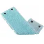 LEIFHEIT Clean Twist XL 42 cm Extra Soft Microfiber Flat Mop Set with Spin Wringer and Telescopic Handle, Green/Turquoise