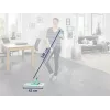 LEIFHEIT Profi XL Micro Duo Floor Wiper with Steel Handle, 42 cm