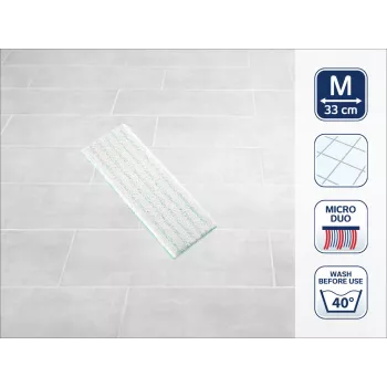 LEIFHEIT Picobello M Cotton Plus Replaceable Mop Cover 33cm