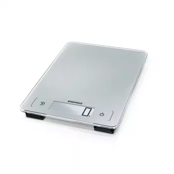 SOEHNLE Page Aqua Proof Electronic Kitchen Scale 10kg IPX7 Waterproof Sensor Touch White/Silver