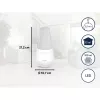 SOEHNLE Air Aromatizator Valencia Ultrasonic Aroma Diffuser, 100 ml Tank, Up to 4h Runtime, White/Silver