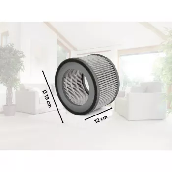 SOEHNLE Filter AirFresh Clean 400 Refrigerator Air Filter – Activated Carbon Odor Neutralizer for Bosch & Siemens