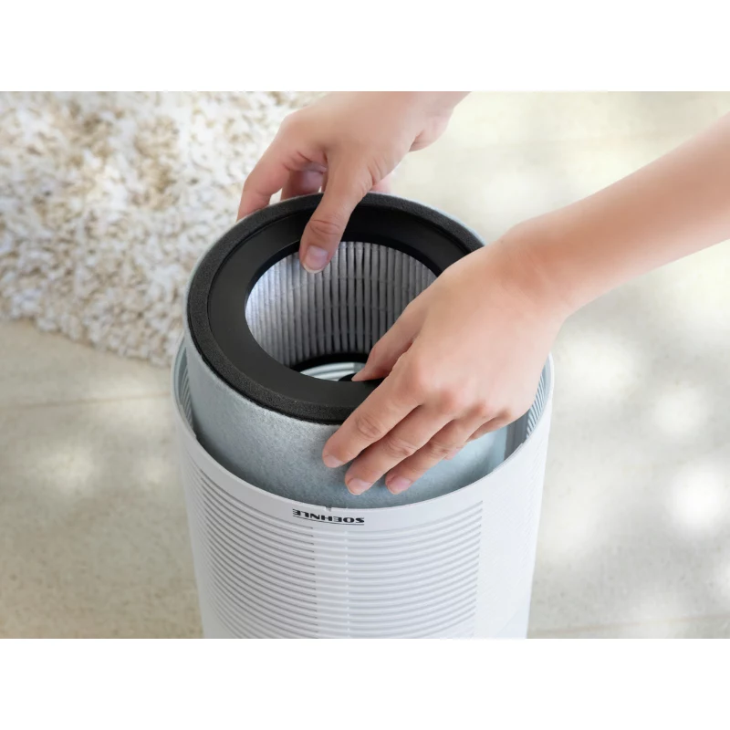 SOEHNLE Filter AirFresh Clean 400 Refrigerator Air Filter – Activated Carbon Odor Neutralizer for Bosch & Siemens