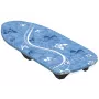 LEIFHEIT Air Board Table Compact Ironing Board 70x30cm, Thermo-Reflect, Ultra-Light EPP, Foldable, White/Blue