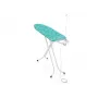 LEIFHEIT Air Board M Compact Plus Ironing Board 120x38cm with Thermo-Reflect Technology, Height Adjustable 75-95cm, Foldable, Cotton Cover
