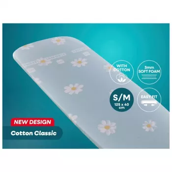 LEIFHEIT Ironing Board Cover Cotton Classic S/M 125x40cm
