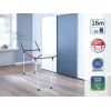 LEIFHEIT Pegasus 160 Solid Slim Tumble Dryer 16m Folding Laundry Drying Rack, Powder-Coated Steel, Indoor/Outdoor, Black